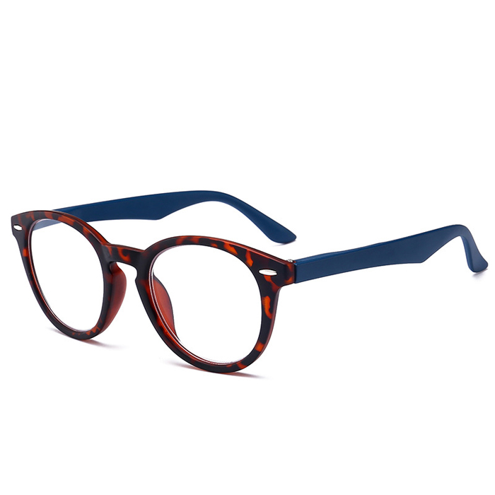 Gafas de lectura con montura ovalada de leopardo Retro para hombres y mujeres, lentes transparentes para presbicia, gafas con dioptrías + 1,0 a 4,0: Transparente / +200