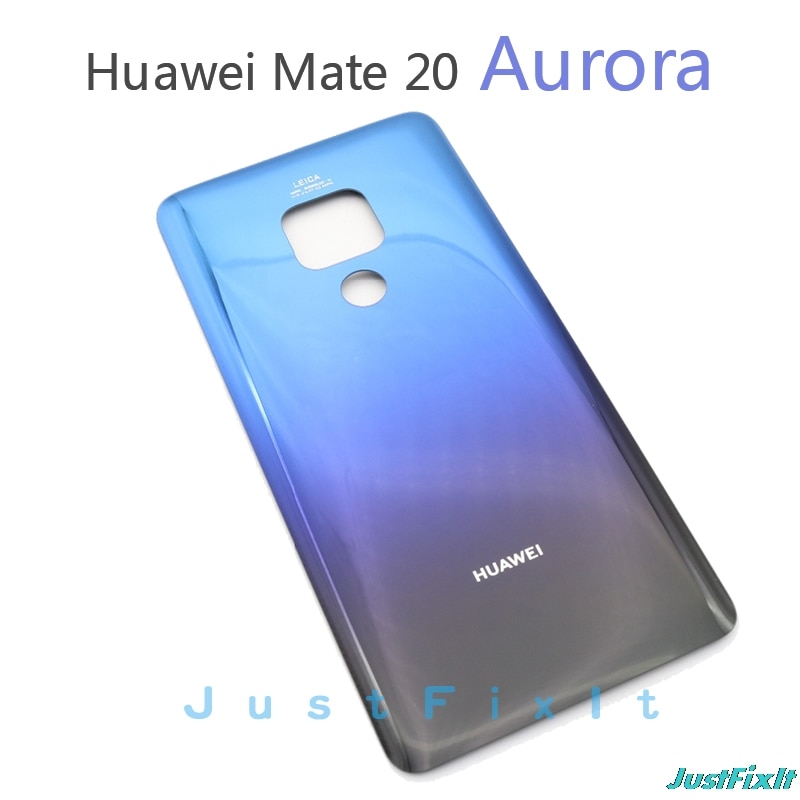 For Huawei Mate 20 Battery Cover Replacement Original Battery Cover Back Glass Panel Rear Door Housing Case