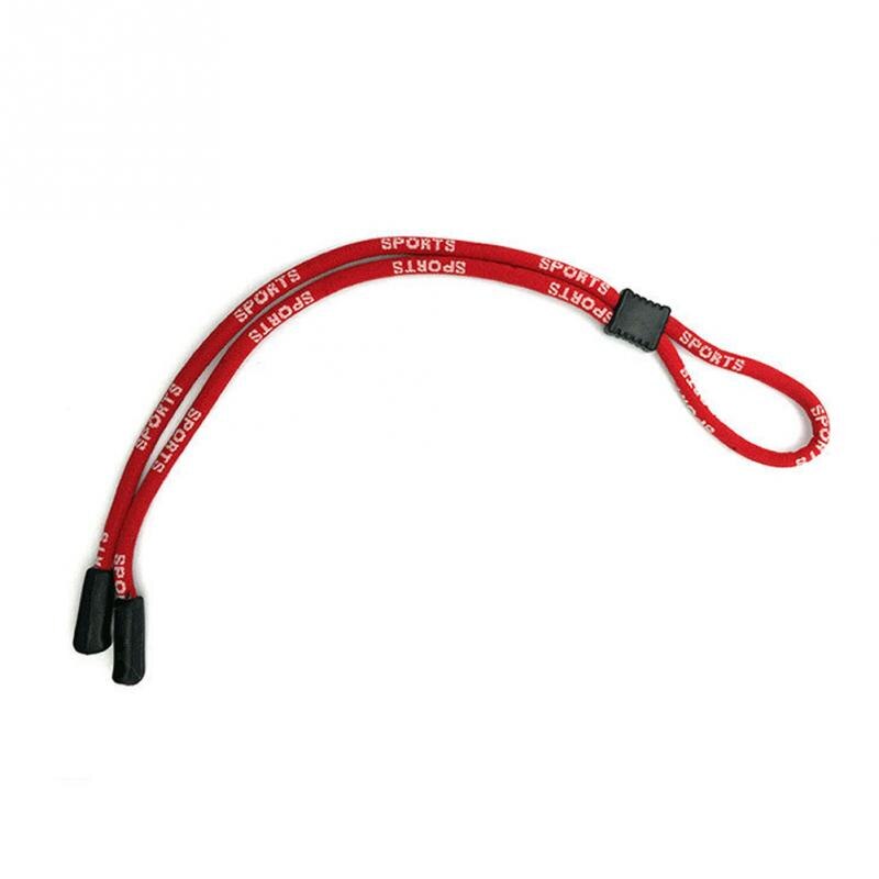 Elastisk stof justerbar solbrille hals snor strop brille briller snor lanyard holder