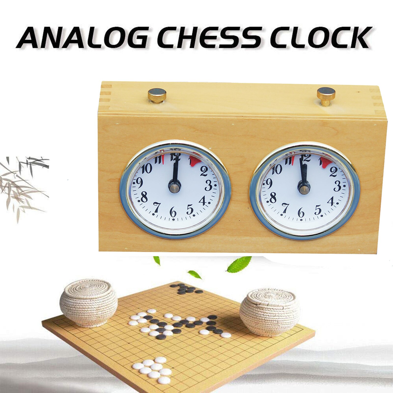 top selling Analog Chess Clock - Mechanical Chess Clocks Garde - Chess Clock Count Up Down Support and: Default Title