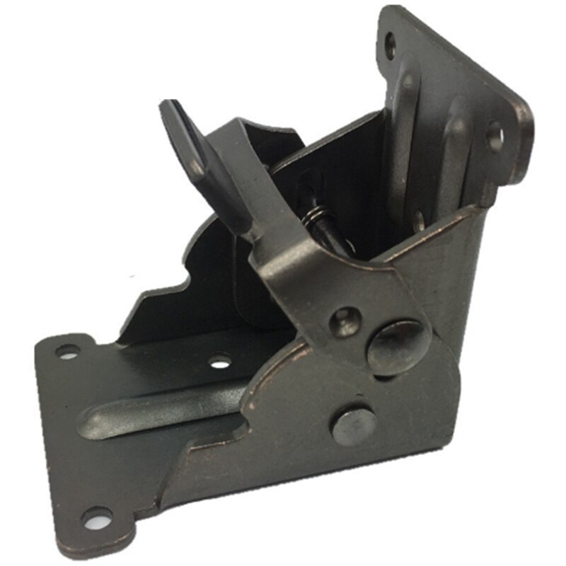 2Pcs 90 Degrees Self-Locking Folding Hinge Dining Table Lift Support Connection Cabinet Hinge Furniture Hardware Accessories: Default Title