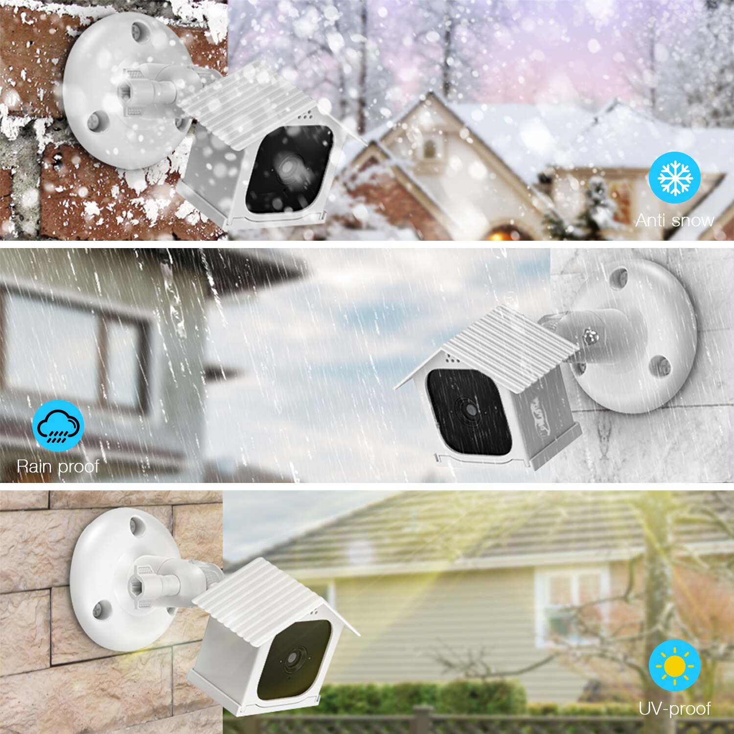 Siliconen Beschermende Covers & Bracket Wall Mount Voor Blink Mini Anti-kras Camera Beschermhoes Bescherming Camera Camera