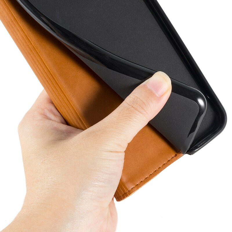 Leren telefoonhoesje voor sony xperia  e5 xperia  xa1 business case voor sony xperia  m4 qaua flip book case zachte siliconen achterkant