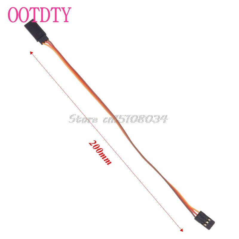 10Pcs 200mm Servo Lead Extension Wire Cable For RC Futaba JR Male to Female 20cm G08 Whosale