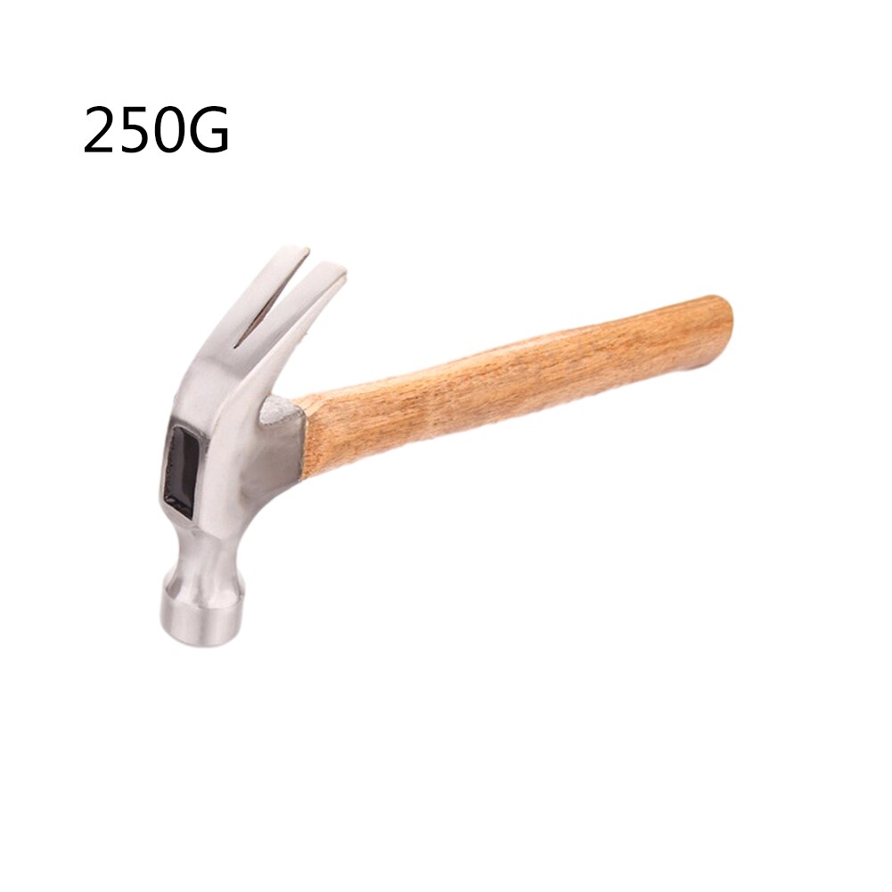 Wooden Handle Claw Hammer/big Iron Shockproof Hammer Shock Percussion Tool
