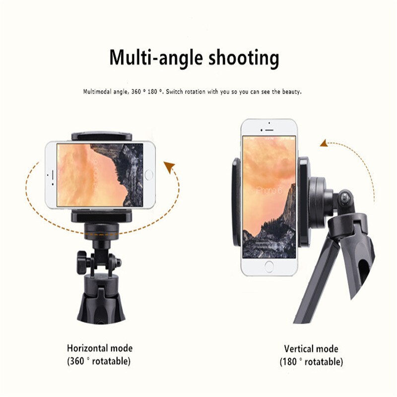 Mini 3 in 1 Portable Wireless Bluetooth Selfie Stick SmartPhones Tripod camera standFold able Selfie Stick Bluetooth Remote