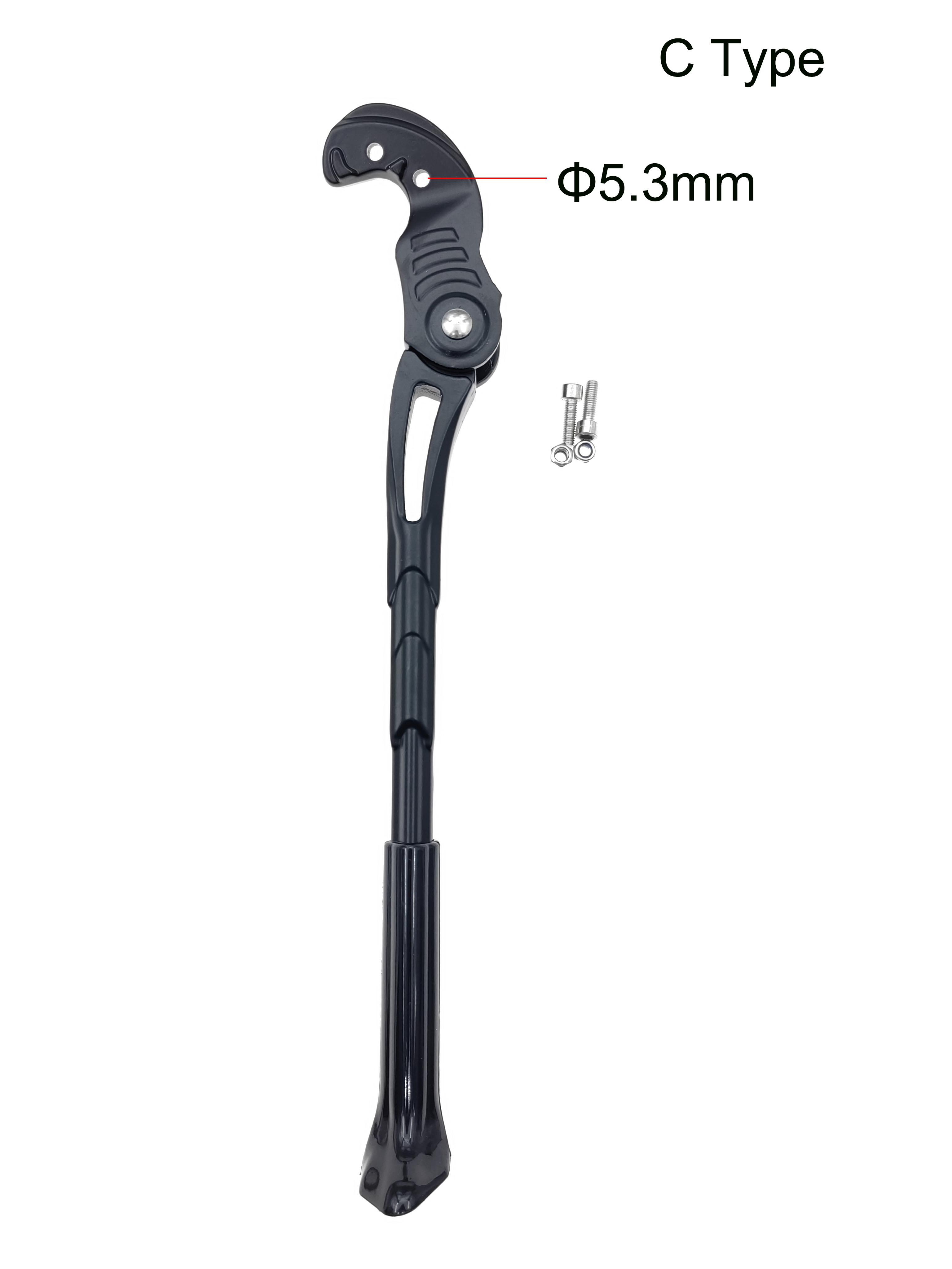 Verstelbare MTB Fietsstandaard 24 26 27.5 29 inch Mountainbike Parkeerrek 750B Fiets Zijstandaard voor ATX830/860XTC: Bruin