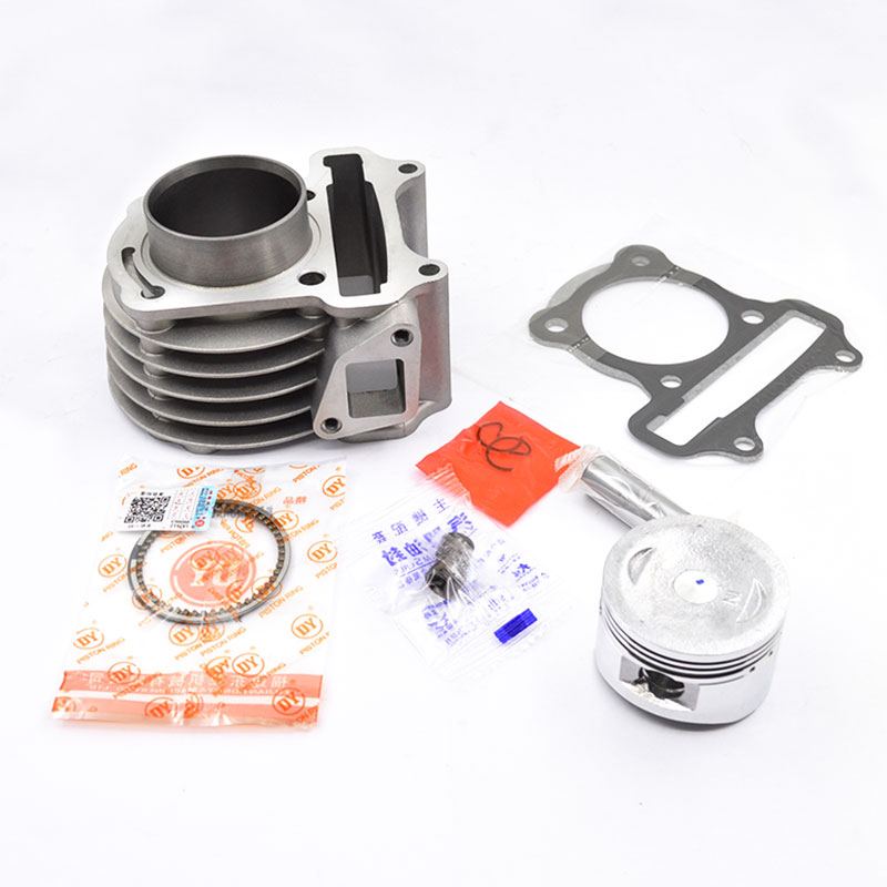 Motorcycle Big Bore 50mm 13mm Pin Cylinder Kit For GY6-80 80cc Upgrade 100ccc 139QMA 139QMB Modified Engine Spare Parts