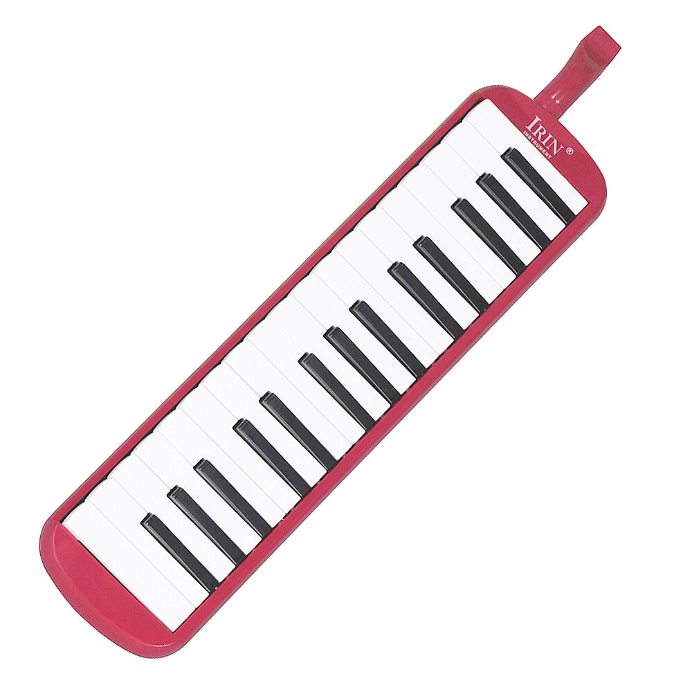 Armónica Melodica de 32 teclas, instrumento de enseñanza portátil de órgano bucal con caja dura, 3 colores opcionales