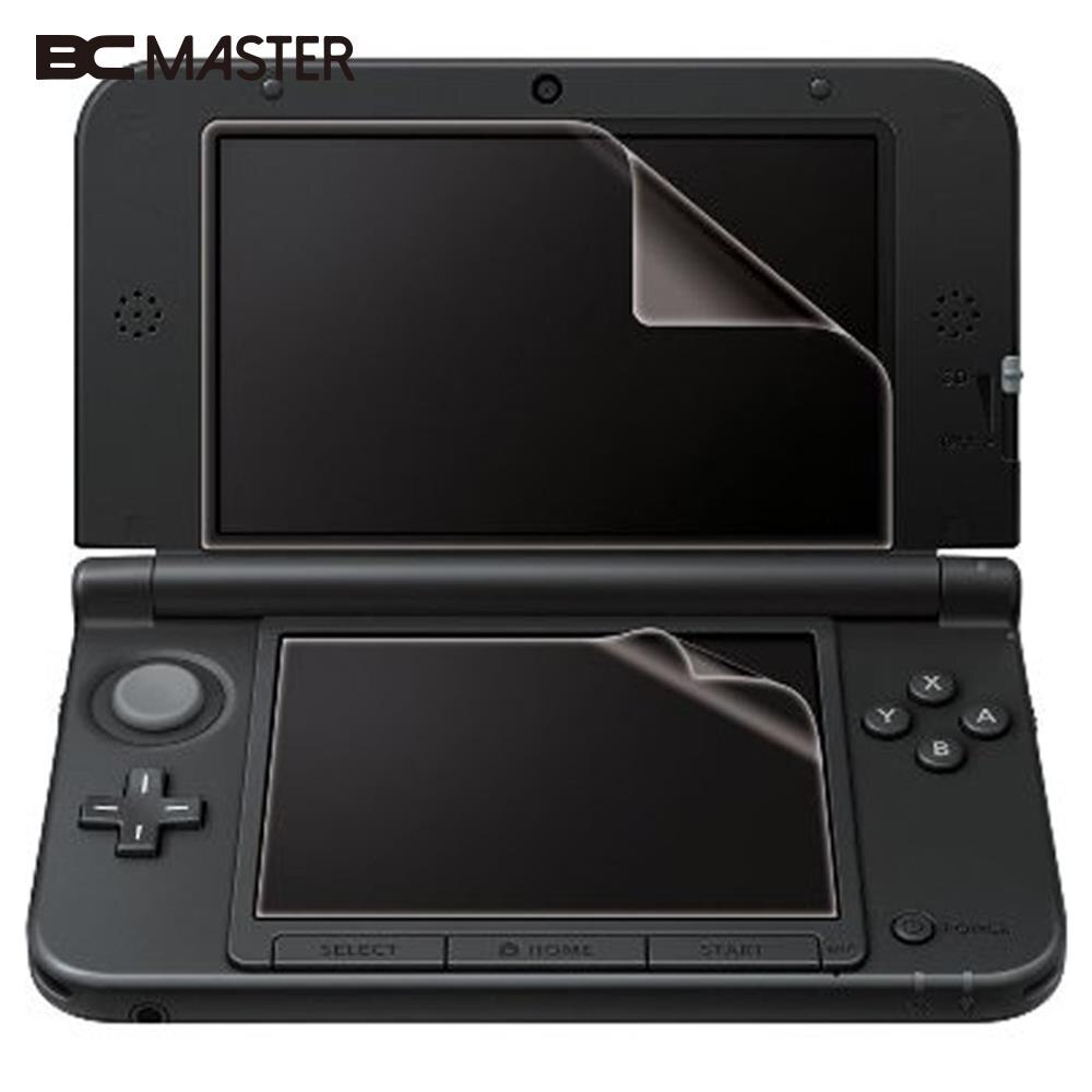 BCMaster Top +Bottom LCD Screen Protector Protect Cover Guard Filter Skin Film For Nintendo 3DS XL