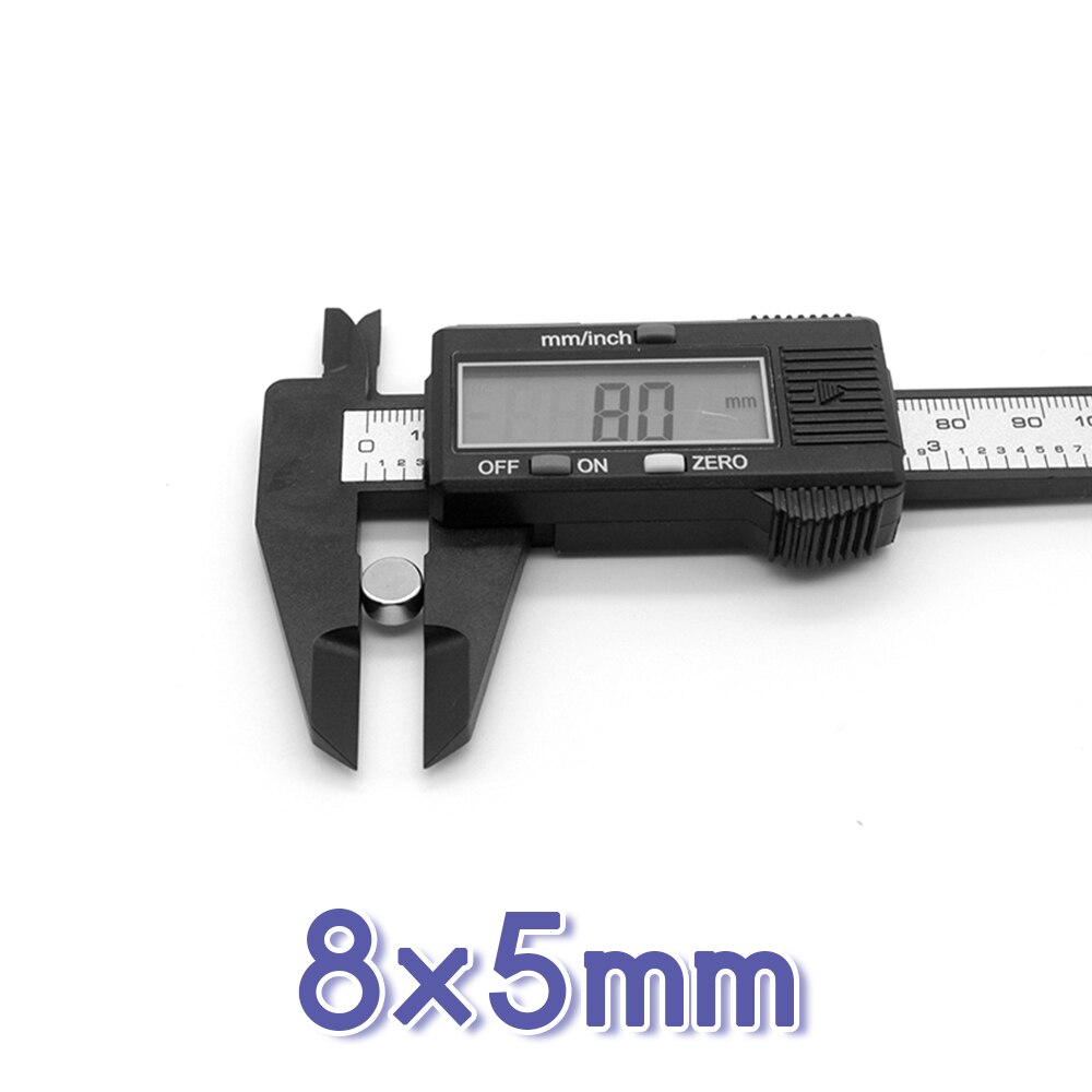 10/20/50/100/150/200 pièces 8x5 Mini aimant rond N35 disque néodyme aimant puissant Permanent 8x5mm 8*5mm