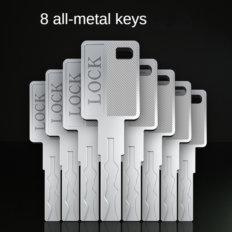 Slotcilinder Europese Standaard 65-115Mm Slotcilinders Buitendeursloten, Deurslotcilinder 8 Hoofdsleutels Super C Klasse Slot