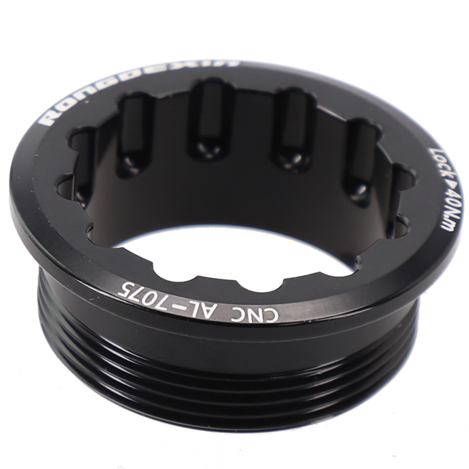 Cubierta de bloqueo de rueda libre para bicicleta, accesorios de aleación de aluminio, M6100, M7100, 8100, 26MM, color negro, MS, 12 velocidades
