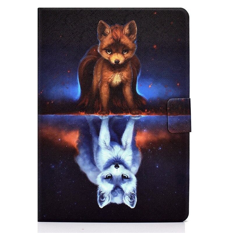 For Lenovo Tab M10 Plus Case 10.3 TB X606F X606X Color Wolf Fox Animal Cover For Lenovo Tab M10 FHD Plus Case Tablet Coque Funda: fox / Tab M10 FHD Plus