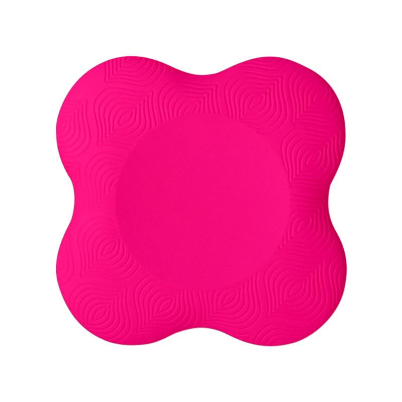 Yoga Balance Knee Pads Cusion Support Knee Wrist Hips Hands Elbows Support Pad Yoga Mat Fitness Yoga Exercise Sports: rose Red