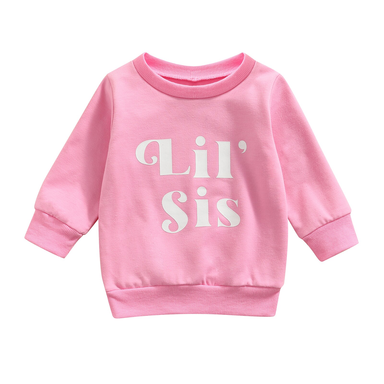 Sweat-shirt à manches longues pour bébé, pull ample et décontracté avec lettres imprimées, vêtement pour enfant, garçon et fille, automne: D / 4T