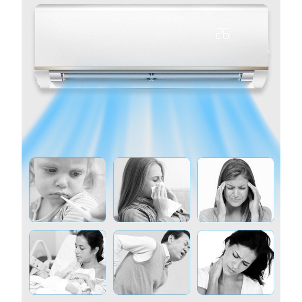 Animal Wisteria Home Air Conditioner Cold Wind Shield Folding Deflector Cover The wind shield is used for anti-direct blowing.