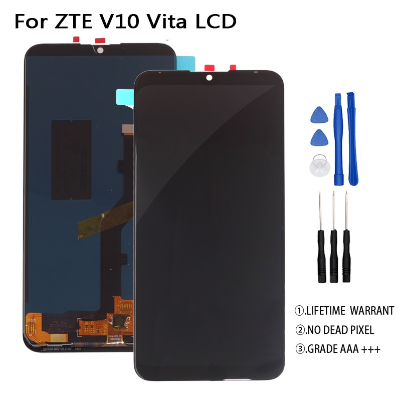 Original Für ZTE Klinge V10 vita LCD Anzeige Touchscreen Digitizer Montage Ersatz Für ZTE Klinge V10 vita LCD Anzeige