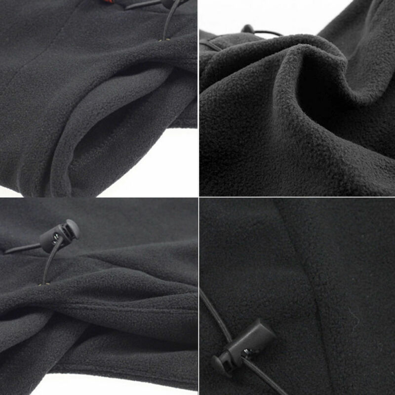 Máscara de esquí completa cubierta sombrero gorra hombres mujeres motocicleta polar térmico pasamontañas capucha de invierno gorro cuello más