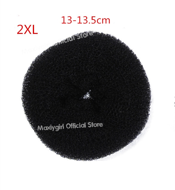 8 Hair Bun Donut Magic Foam Products Hairstyle Lazy Hair Accessories For Girls Women Lady Easy Big Ring Hair Styling Tools: Clear