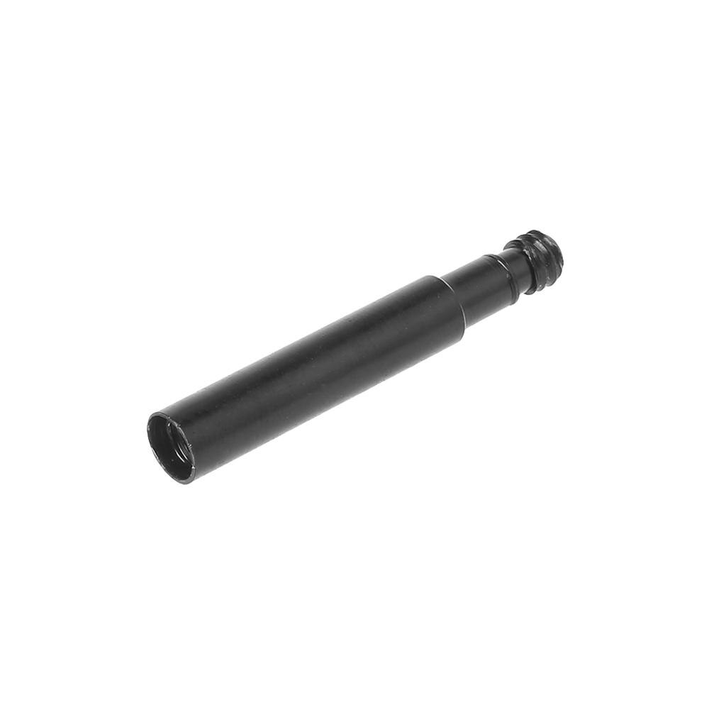 Bicycle Valve Extender 40mm Aluminum Alloy Fixed Gear Mountain Bike Parts Extension For Presta French Valve: Black
