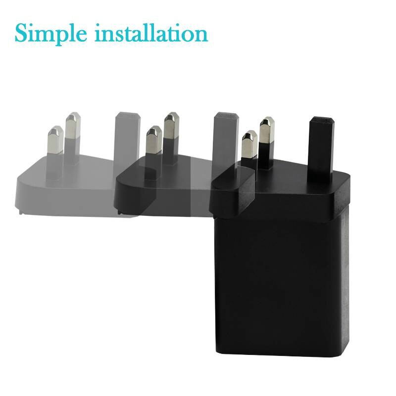 3plug+ Charger travel adapter US standard British standard Eu standard adapter free to switch mobile phone and tablet charger