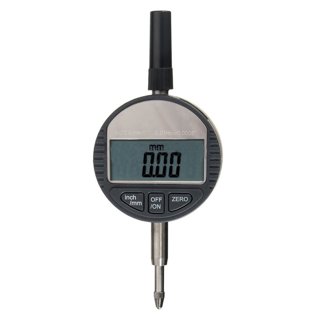 Style Digital Dial indicator DTI 0.01mm/.0005" Range 0-25.4mm/1" Clock Gauge