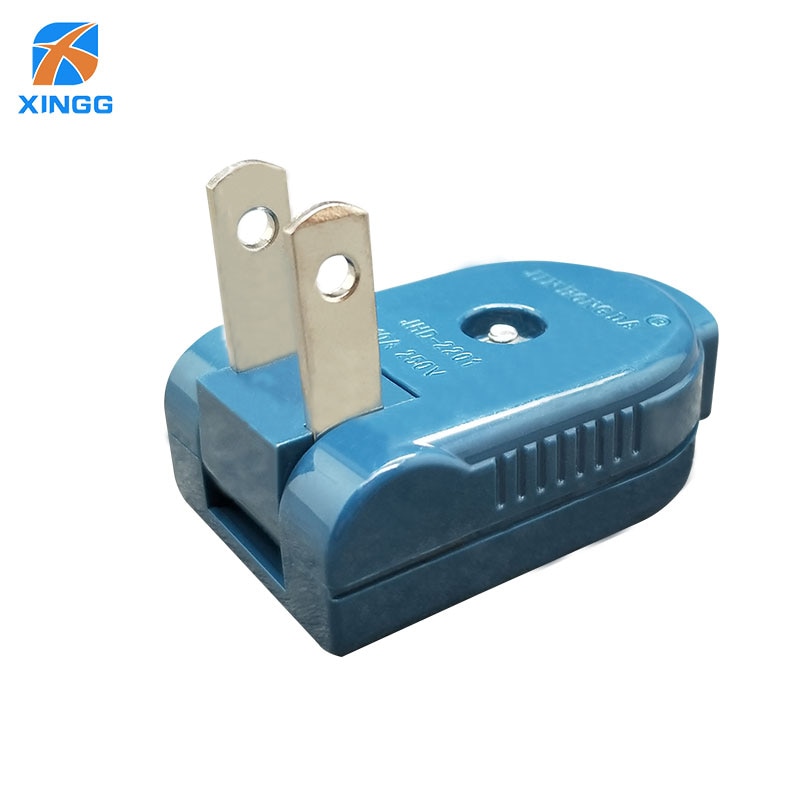 Folding AC Electric Power Plug US American Plug 2 Pin Adjustable Male Plug Female Socket Outlet Adaptor