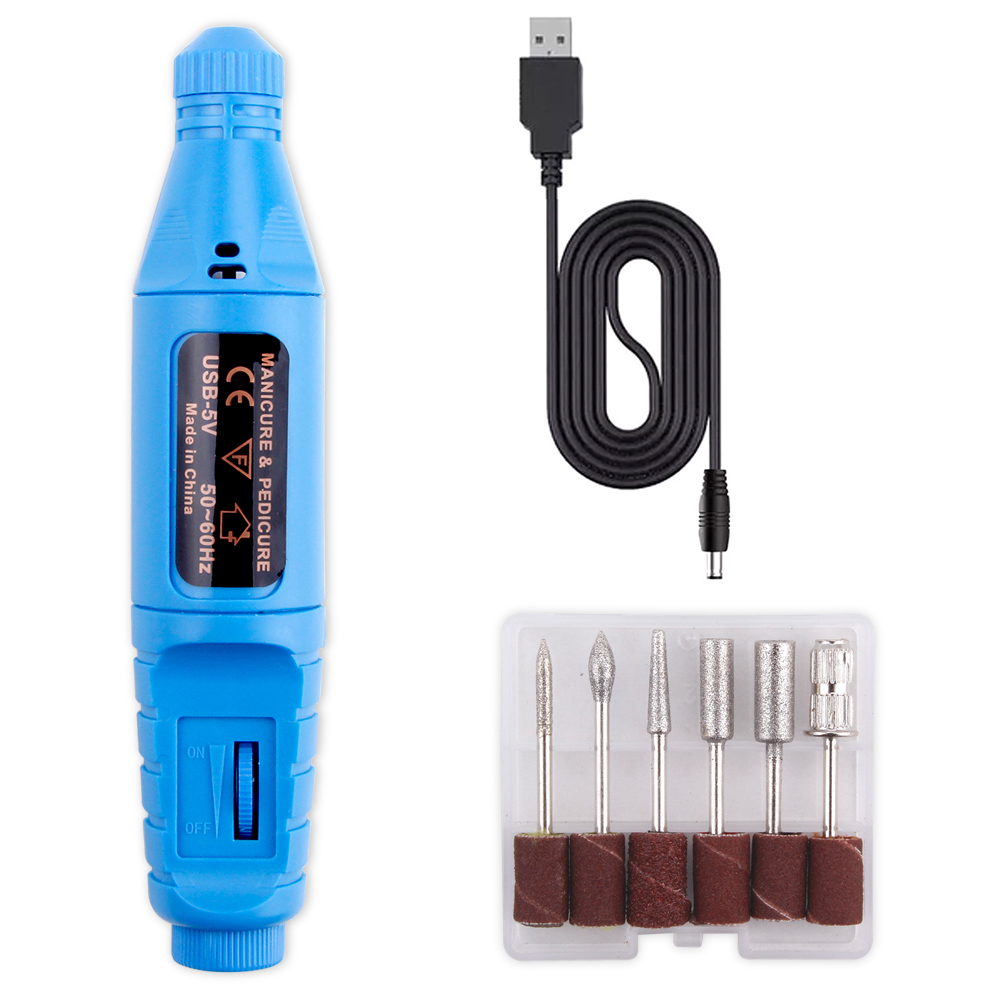 Nagel Schneiden Maschine einstellen Elektrische Manikübetreffend Fräser Nagel Bohrer Stift Polieren Acryl Gel Entferner Nagel Datei Pedikübetreffend Werkzeuge: Neu Blau einstellen