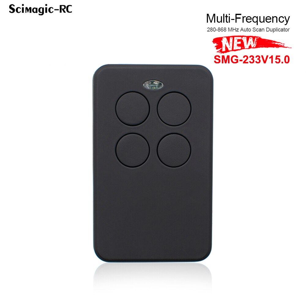 Mando a distancia de garaje MUV2-CYC MUV4-CYC JCM ROPER TECH GO-2- GO-4 GO 2 GO 4 GO-MINI GO MINI Command JCM 433 868MHz: BLACK