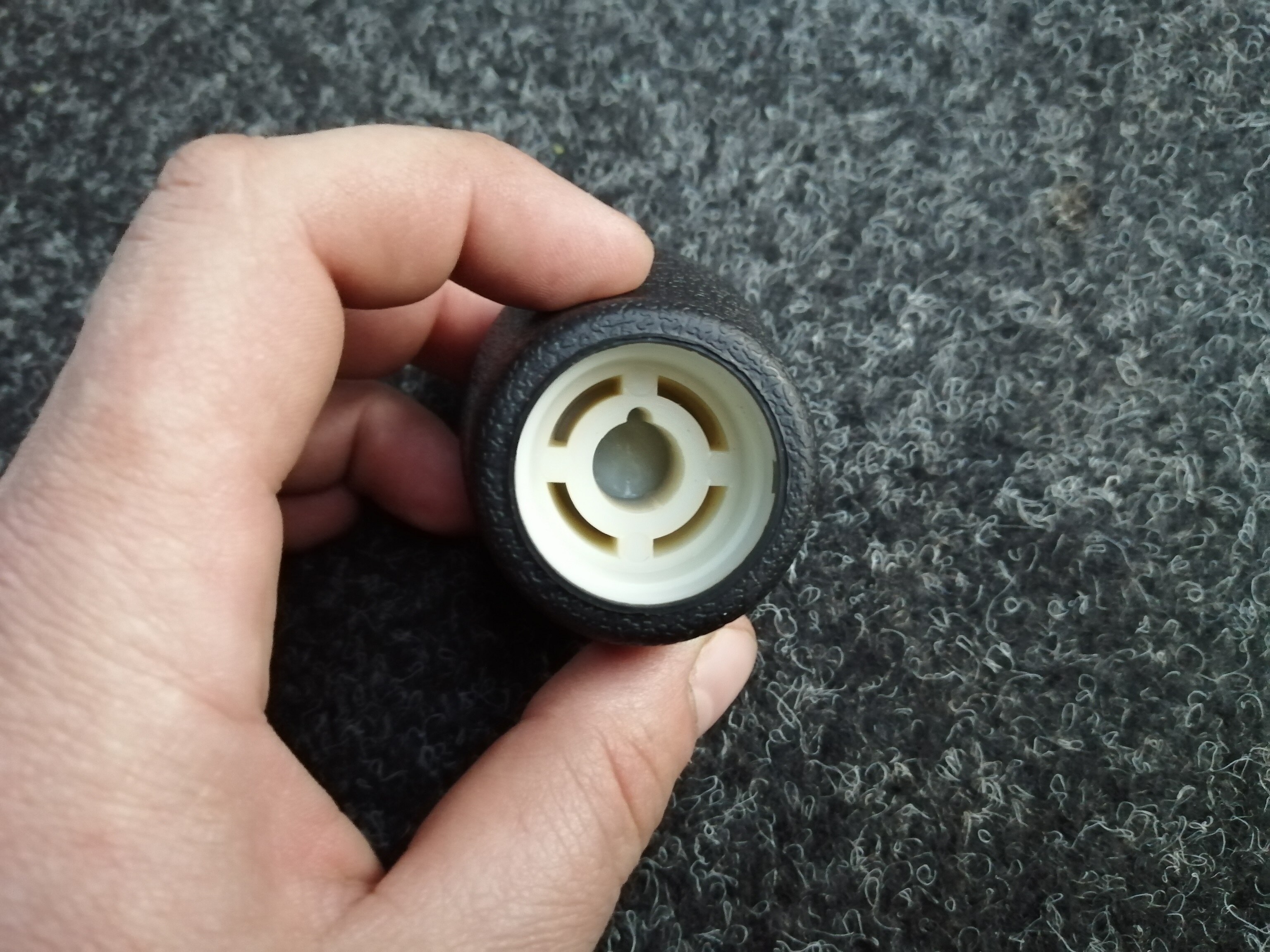 Car 5 Speed Gear Lever Stick Shift Knob Durable Rubber Gear Shifter Knob Head Black For Renault Clio Kangoo 2006 2007