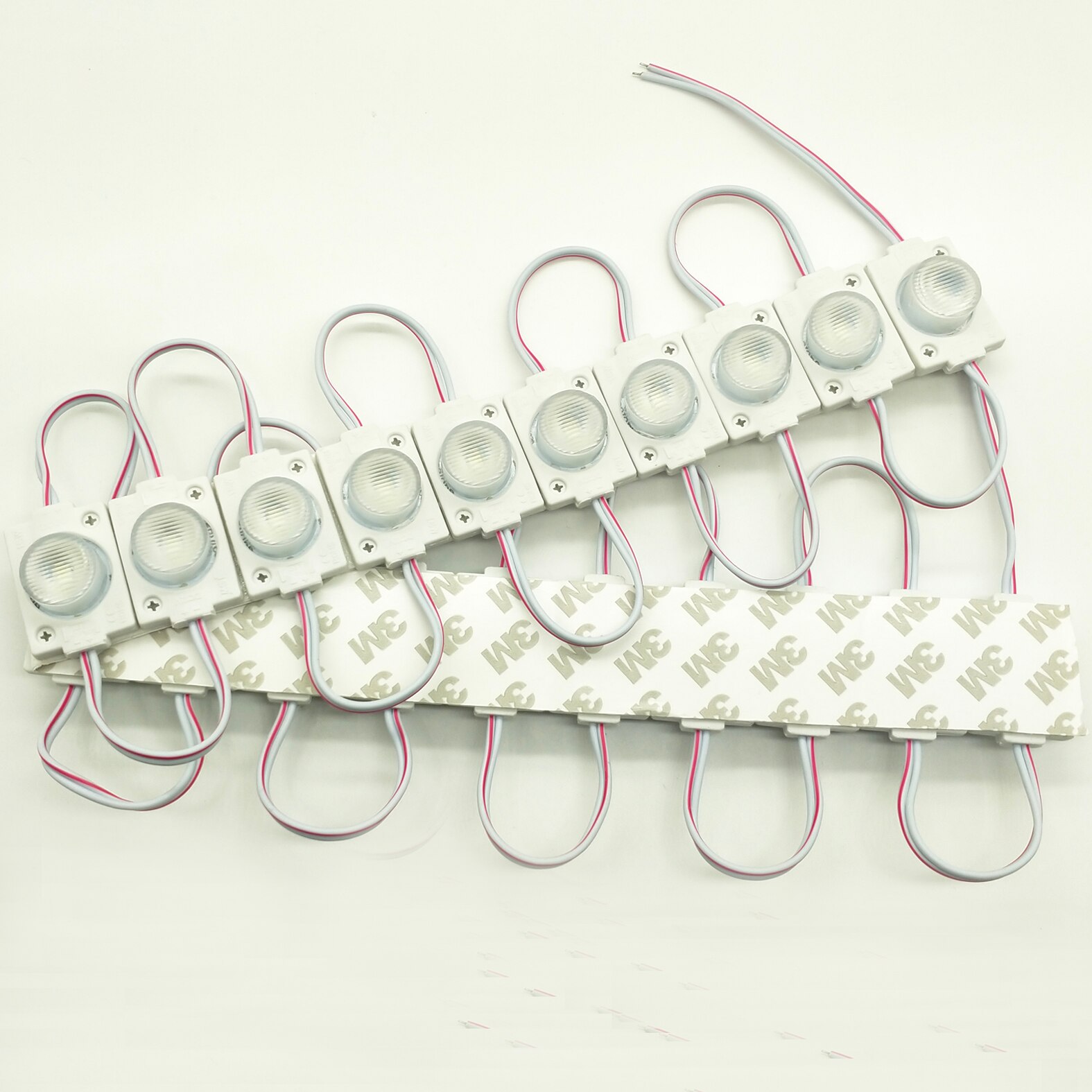 20pcs 1.5W High Power Led Module Side Lighting Led Module Lens Led Modul Light For Signage Advertising