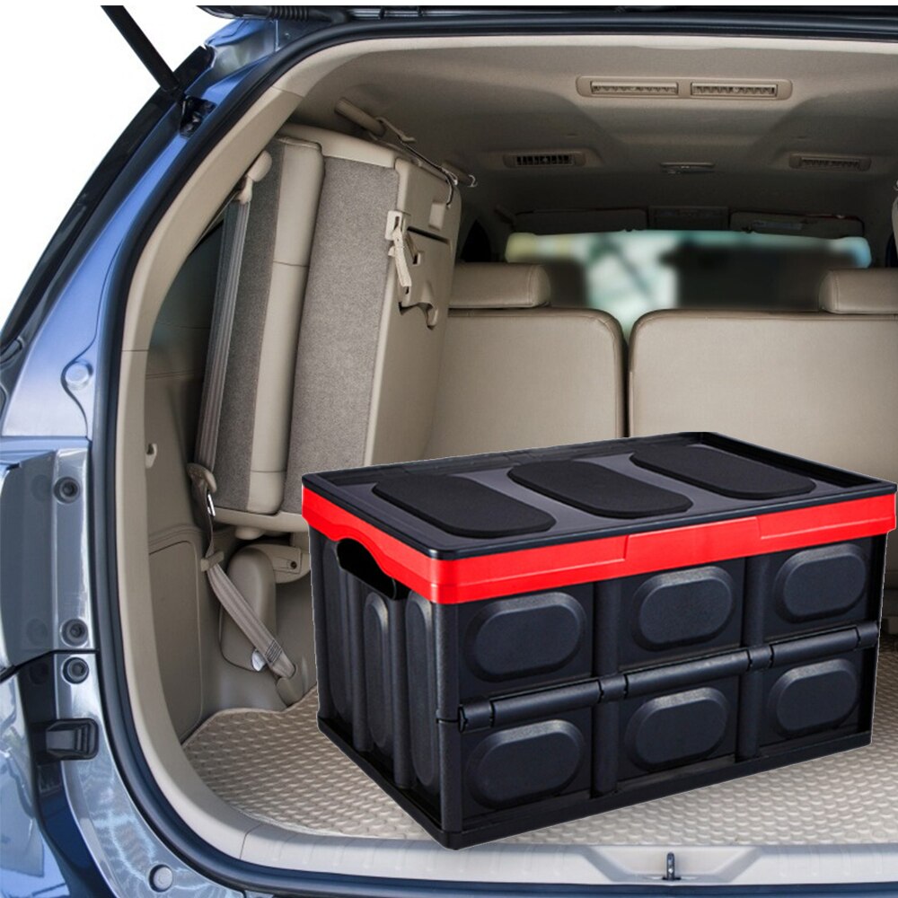 Car Storage Box Car Storage Tools Foldable Storage Box for Trunk Multifunctional Folding Storage Box Water Storage Box 30L