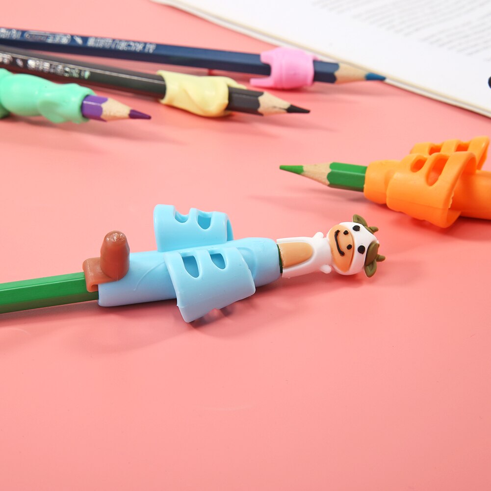 Pencil Holder Pen Aid Grip Children Writing Posture Correction Tools Set Device Corrector Pen Holders Student Education