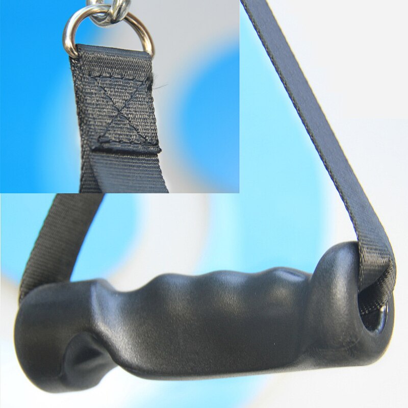Biceps Triceps Lat Pull Down Power Grips Fitness Workout Ergonomic Handle For Home Gym Pulley Cable Training Machine Equipments