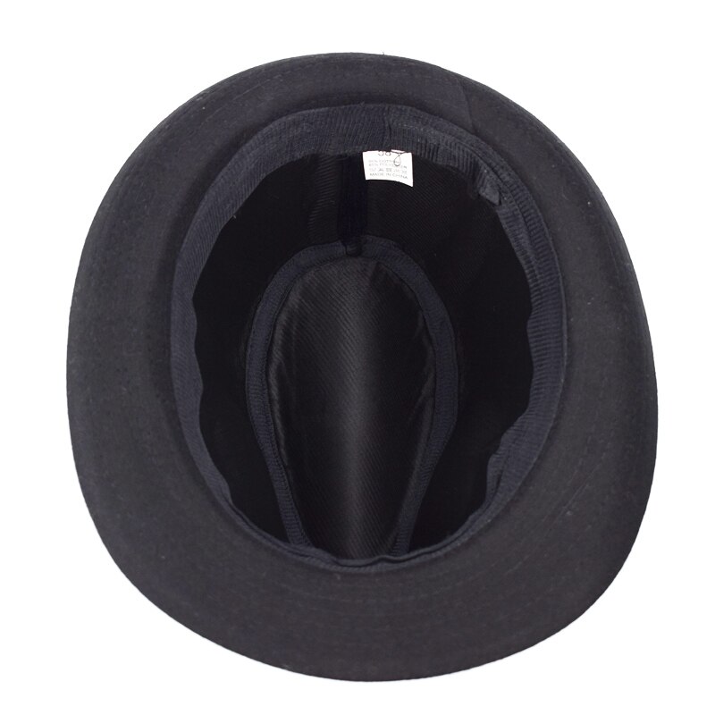 Original Unisex Structured Wool Fedora Hat Fedora hats for men Jazz fedora felt hat head England Style Christmas Trilby