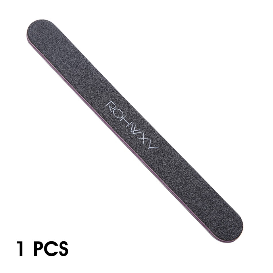 ROHWXY 1/5pcs Nail File Set 100/180 Sanding Buffer Block Pedicure Manicure Buffing Polish Beauty Tools Nail Files