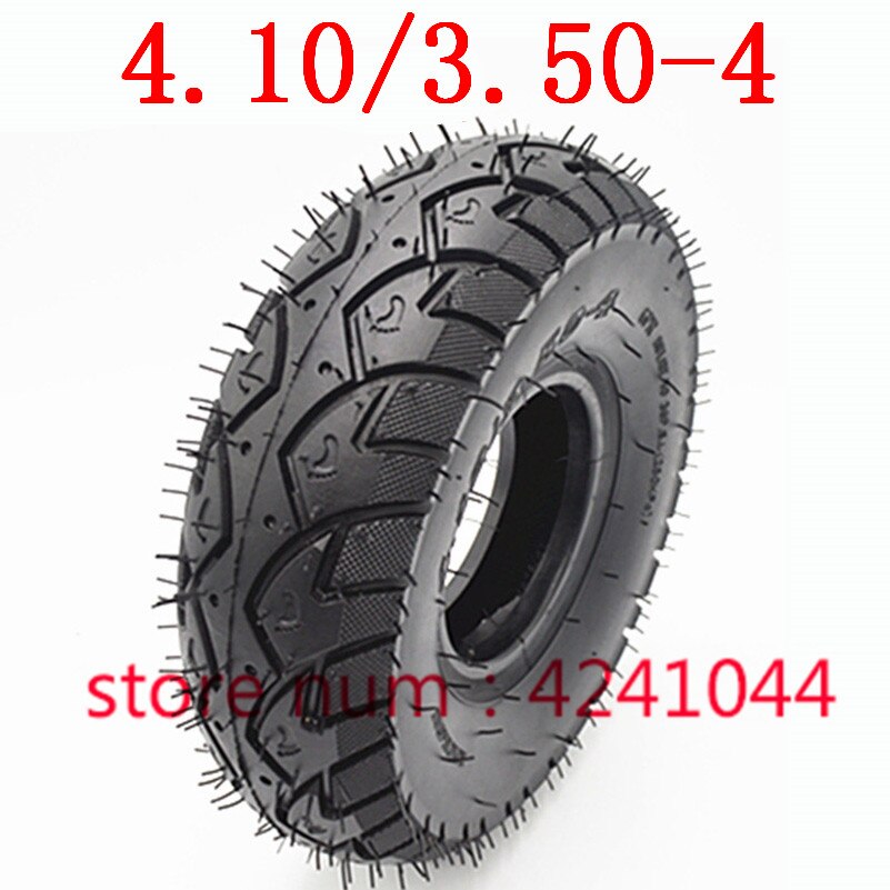 Neumático de 10 pulgadas 4,10 3,50-4, neumáticos exteriores 4,10-4, tubo interior, apto para triciclo eléctrico, carro, Scooter Eléctrico, almacén