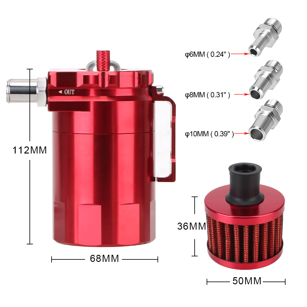 Bildeler oljefangstkanne bil forvirret oljetank reservoartank drivstofftank