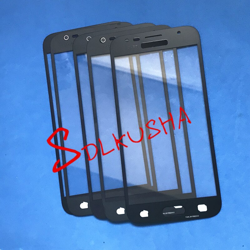 10 stuks vervangende glazen lens voor het voorste buitenste scherm van de samsung galaxy  j3 j330 j3 pro  j300f j330ds j330g