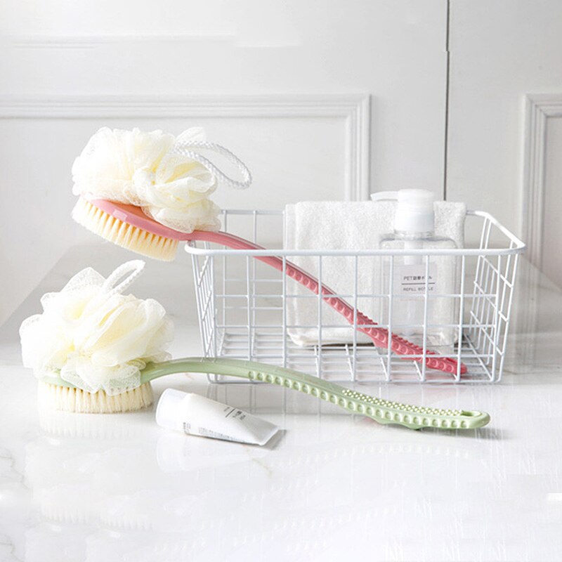 Bath brush for body brush for massage bast wisp for body scrub bath bubble balls pumice stone for bath sponge SPA soft bast wisp