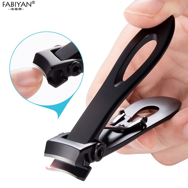 Stainless Steel Nail Clippers Cutter Trimmer Manicure Scissors Thick Toenail Fingernail Pedicure Tools