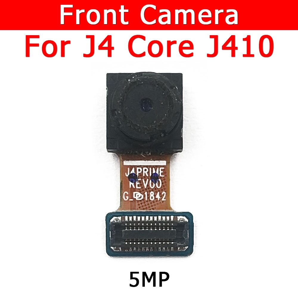 Originele Front Camera Voor Samsung Galaxy J4 Core J410 Frontale Facing Kleine Selfie Camera Module Flex Vervangende Onderdelen