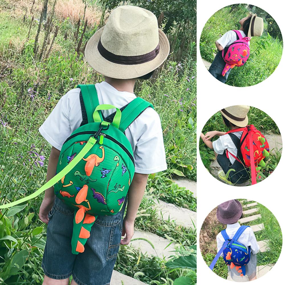 3-6T z dinozaurem anty-Stracony plecak ze smyczą dla dzieci plecak szkolny przedszkole plecak dziecięcy dla dziecka