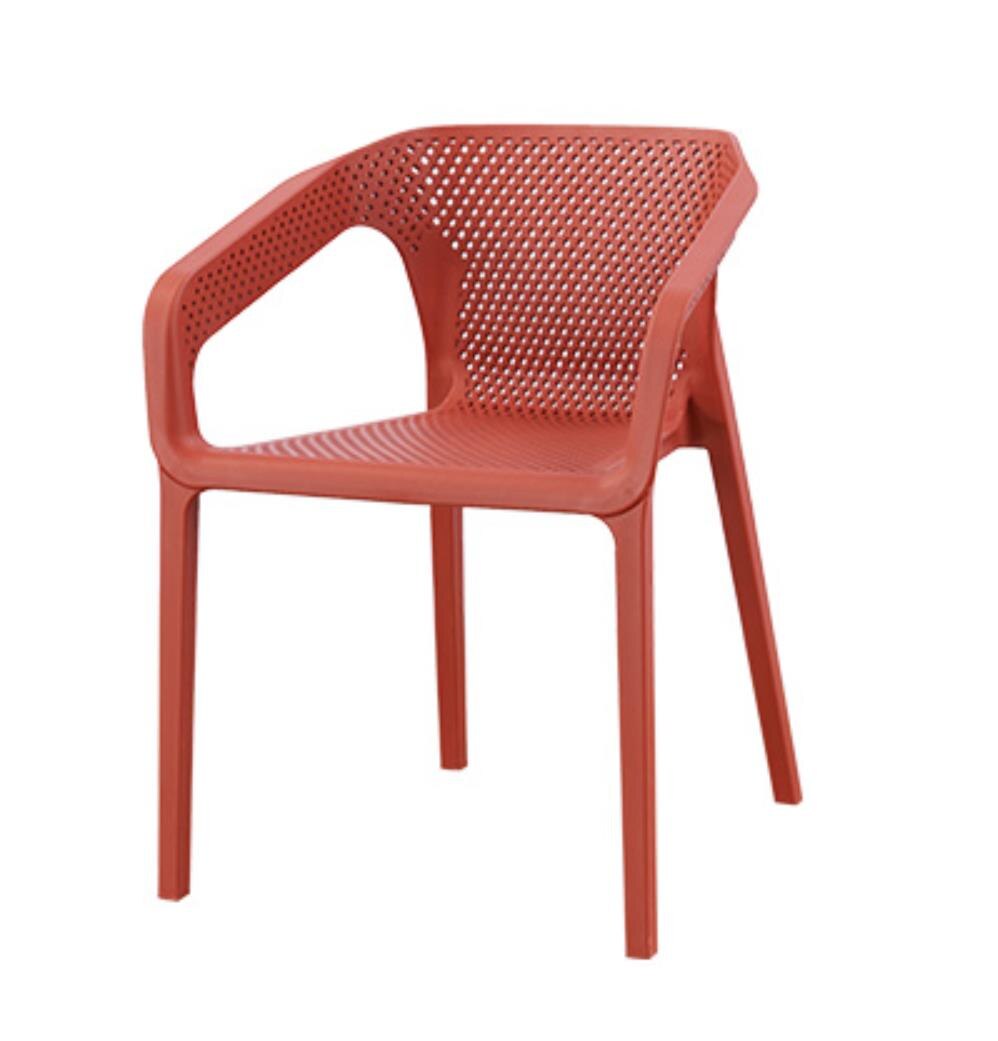 China Moderne Europese Restaurant Cafe Eetkamer Pp Plastic Stoel Meubels: Rood