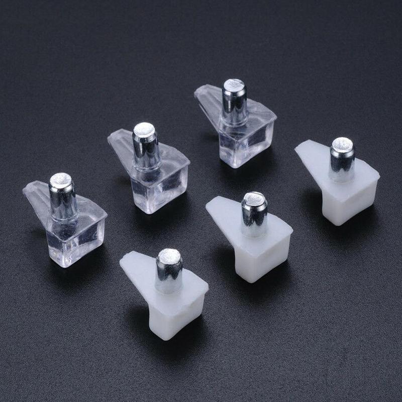 Transparent Plastic Furniture Shelf Support Cabinet Shelf Studs Accessories Cupboard Hardware Partition D1R0