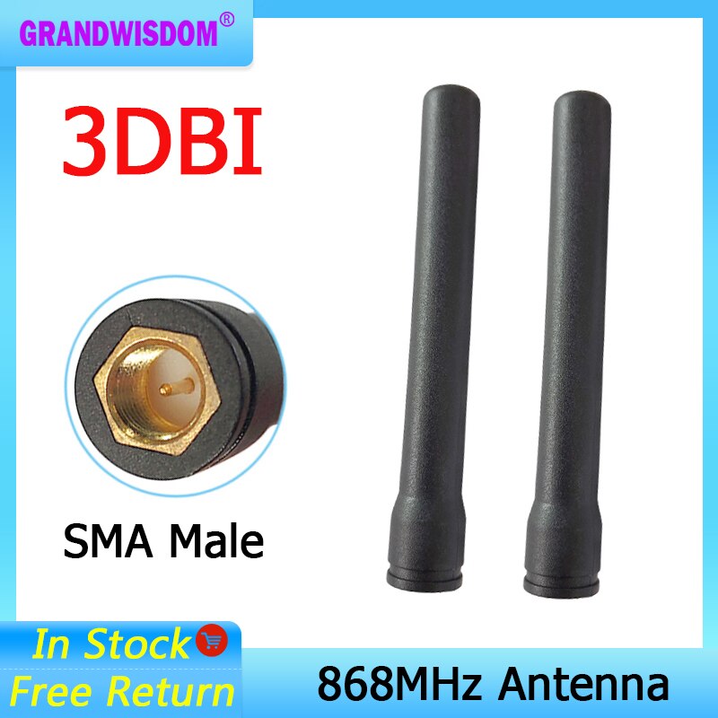 GSM 868 MHz 915 MHz antenne lora pbx wasserdichte 3bdi SMA Stecker GSM antena 868 MHz 915 MHz antenne antennen für Lorawan