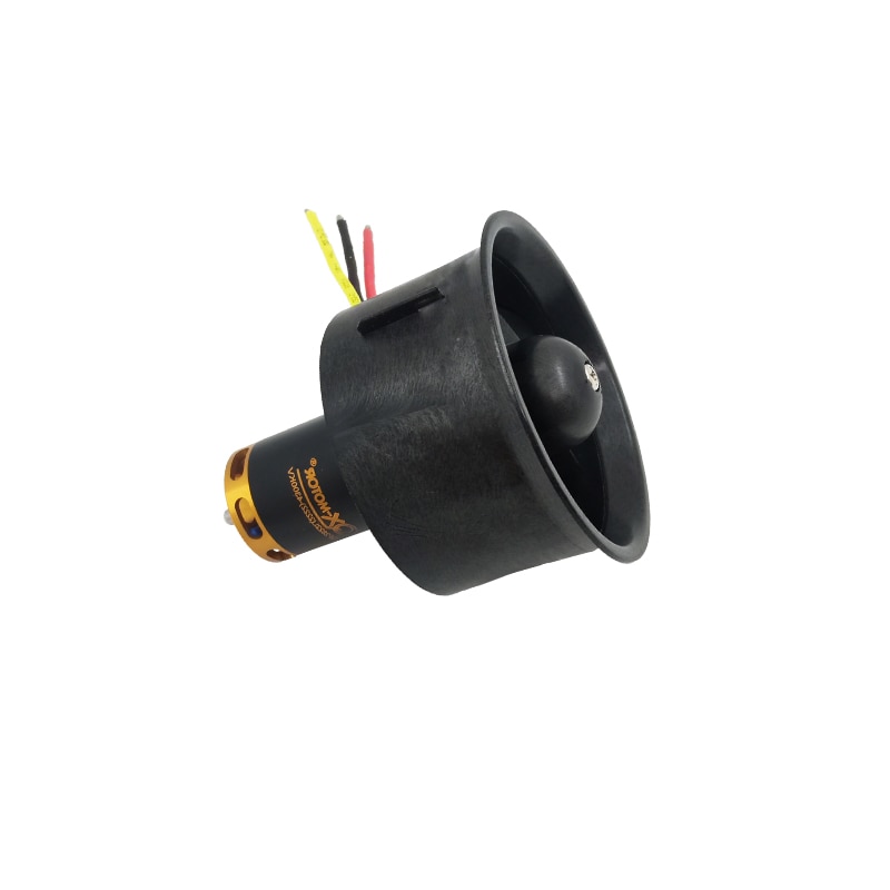 QX-Motor 64mm EDF All Set QF2822 4300KV Motor with 5 Blades Ducted Fan for RC Airplane