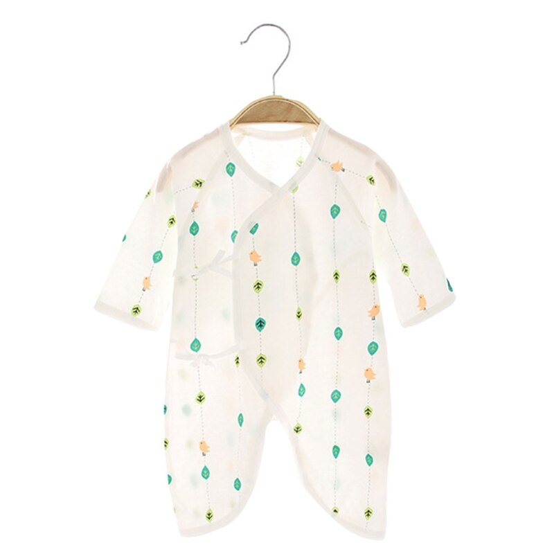 Pasgeboren Baby Jongen Meisje Romper Bodysuit Een Stuk Dunne Jumpsuit Outfits, Geschikt Voor Zomer, 0-2 Jaar