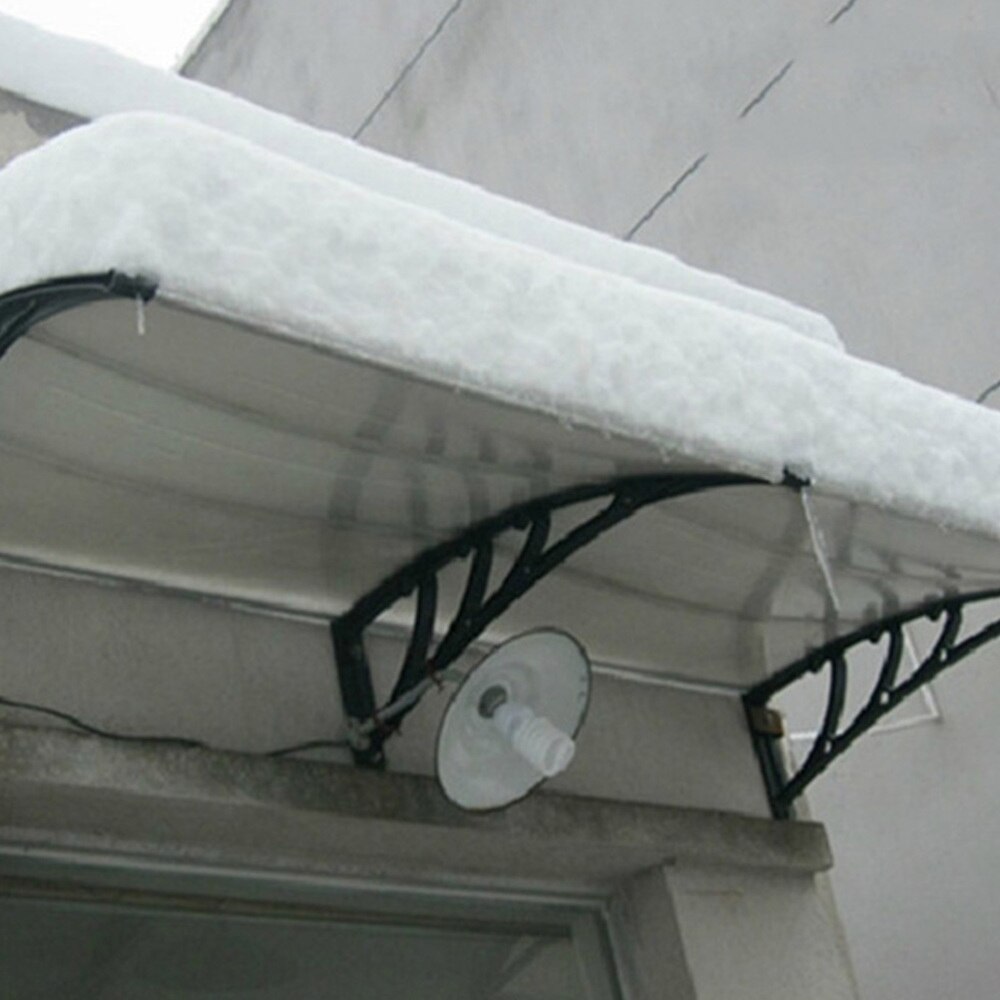 Toldo para balcón, 3 uds., soporte para cubierta de lluvia, soporte resistente para toldo